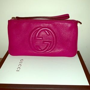 Authentic Gucci Wristlet